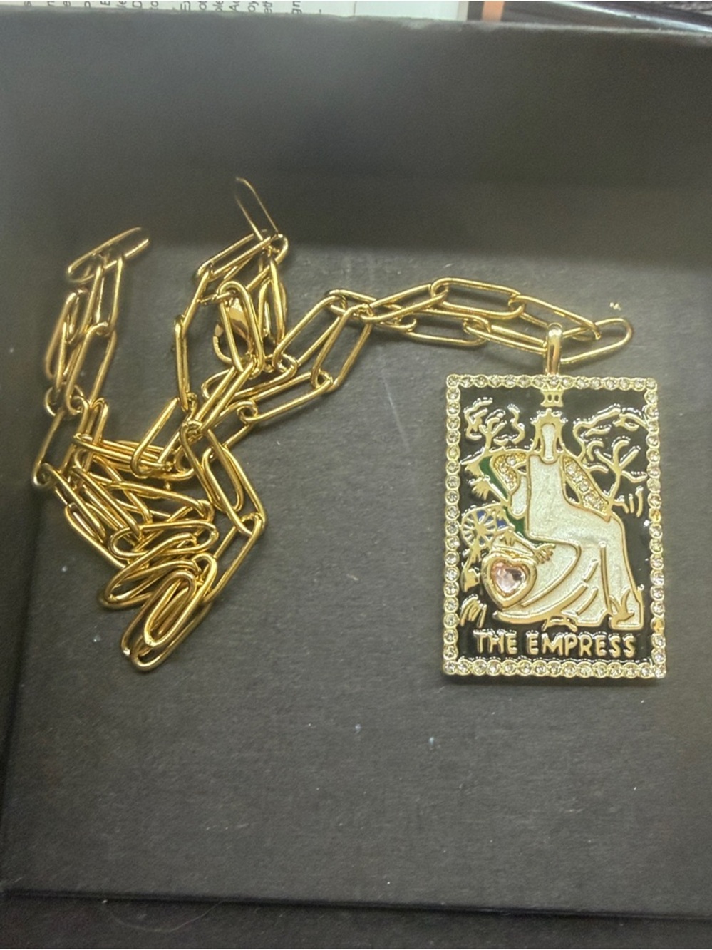 Gold 'The Empress' Pendant Necklace - Women Jewelry